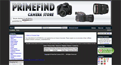 Desktop Screenshot of camera.primefind.com